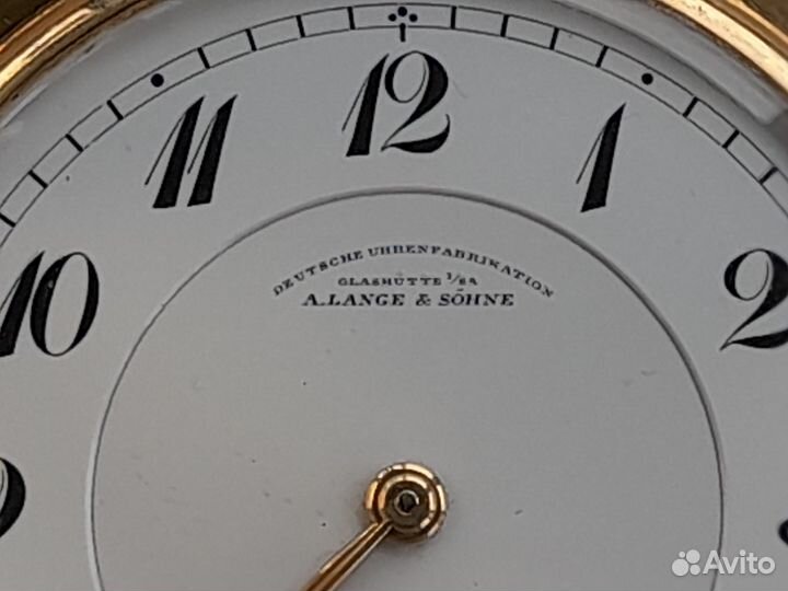 Часы золотые карманные А.lange & songe