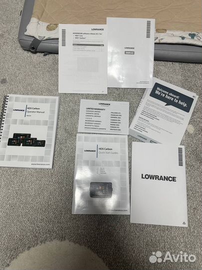 Эхолот Lowrance HDS carbon 9 с датчиком 3в1