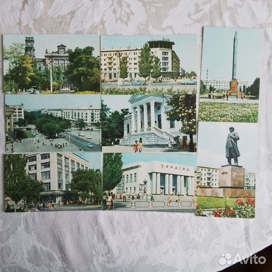 Наборы открыток СССР. Города