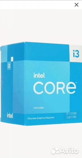 Intel Core i3 13100f lga1700