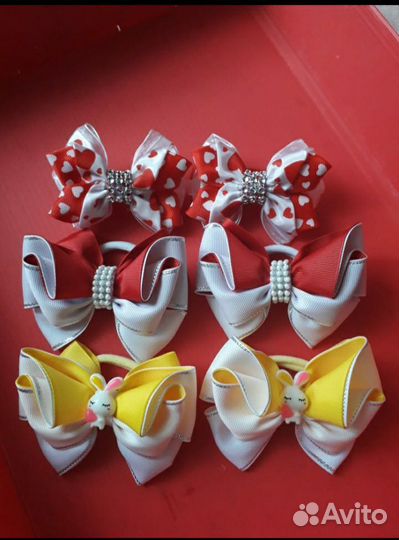 Резинки, заколки для волос, резинки на гульку