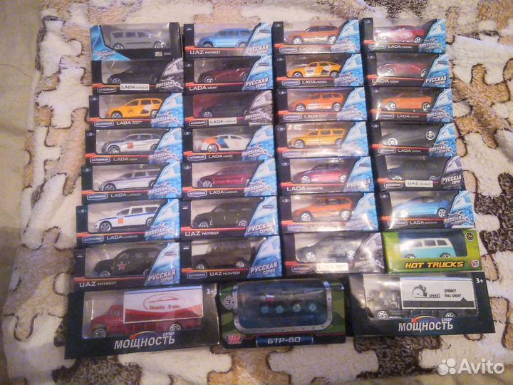 Машинки 1:43 и 1:60