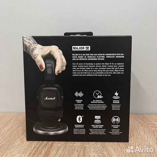 Marshall Major 4 Беспроводные Оригинал