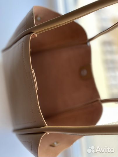 Сумка - шопер из натуральной кожи новая