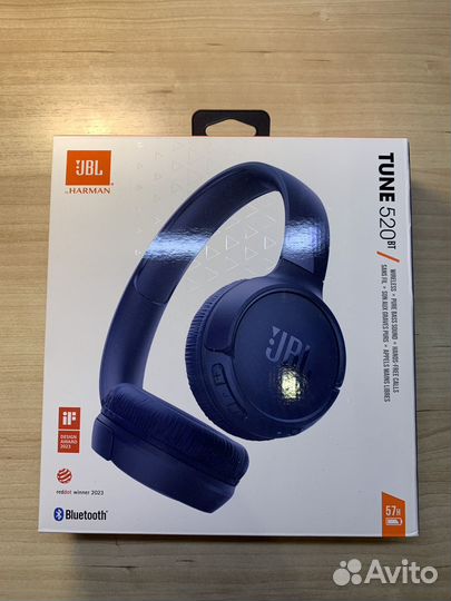 Наушники jbl tune 520bt