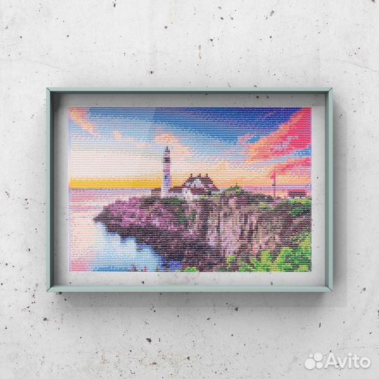 Алмазная мозайка, готовая