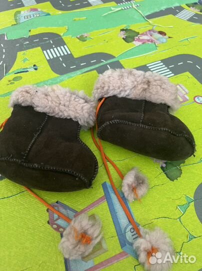 Пинетки меховые