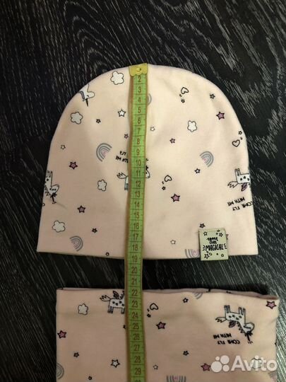 Шапка и снуд для девочки