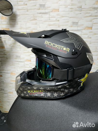 Кроссовый шлем Rockstar размер XL