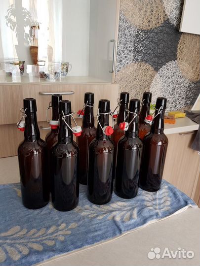 Бутылки с бугельной пробкой 0,5-0'75