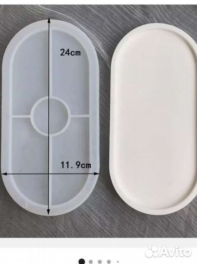 Силиконовая форма для бетона и гипса