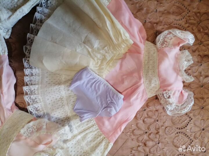 Туфли и платье для кукол СССР