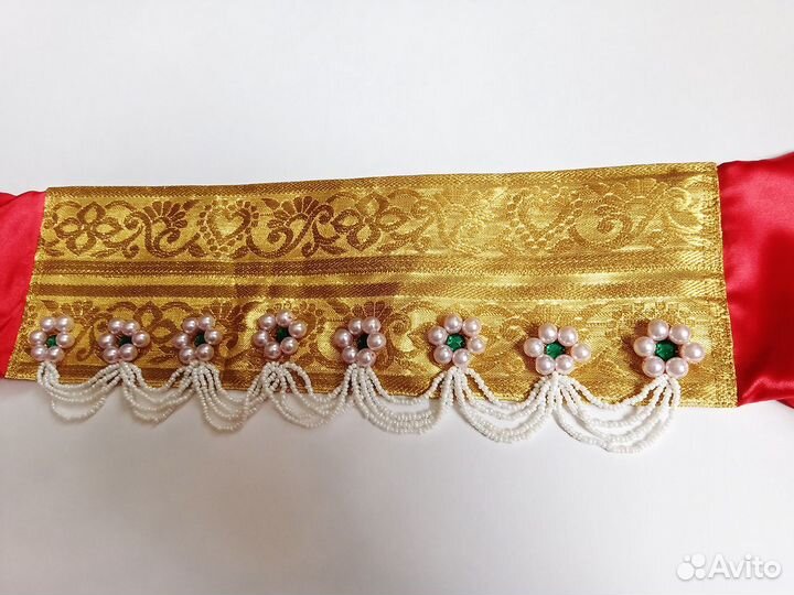 Девичья повязка русский народный головной убор