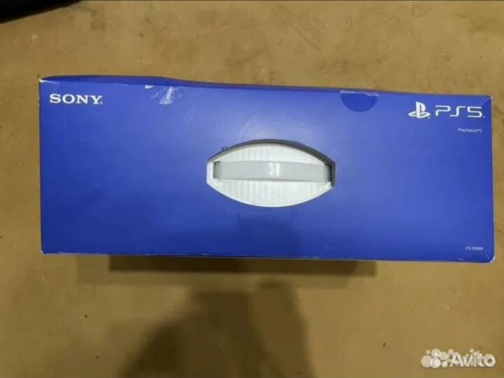 Коробка Sony Playstation 5 с чеком