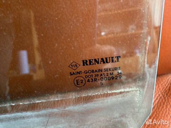 Renault espace 4 водительское стекло двери