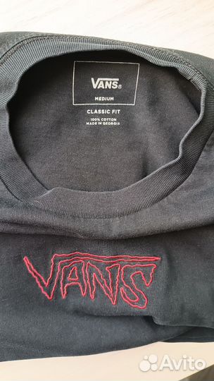 Лонгслив Vans, футболка M