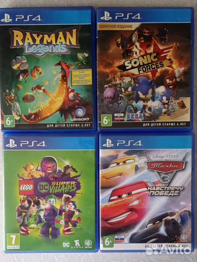 Игры для приставок ps4