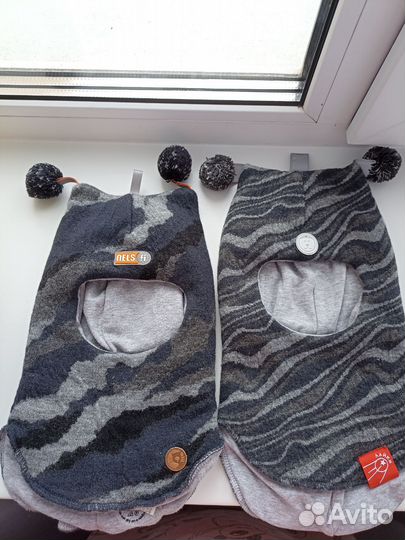 Шапки-шлемы 2шт