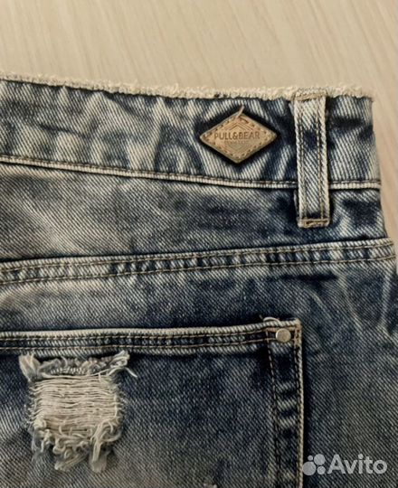 Шорты джинсовые