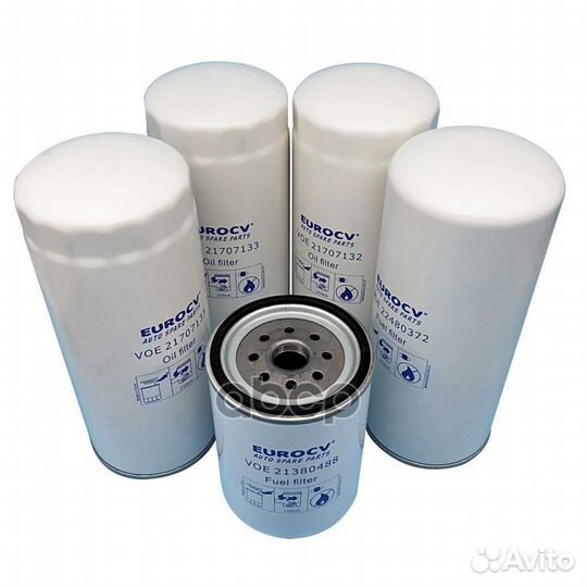 VO85137595 комплект фильтров для то 5штVolvo D