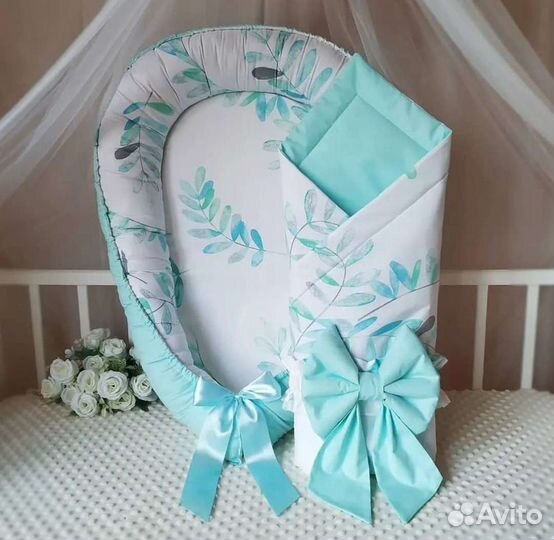 Гнездышко/кокон для новорождённых, новый