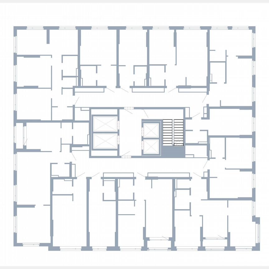 2-к. квартира, 65,3 м², 4/23 эт.