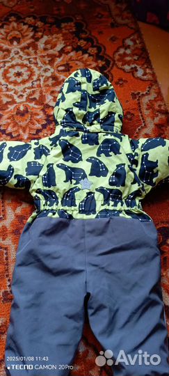 Детский зимний комбинезон