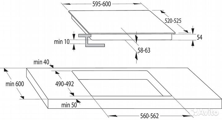 Варочная поверхность gorenje GI6421SYW