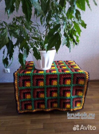 Накидка на журнальный столик