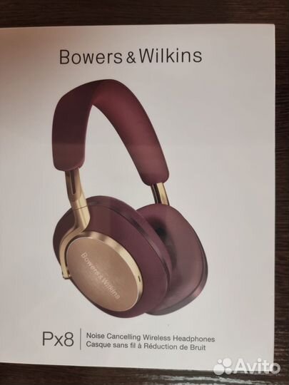 Наушники Bowers Wilkins px8 Новые Гарантия Россия