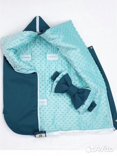 Конверт на выписку (цвет морской волны)