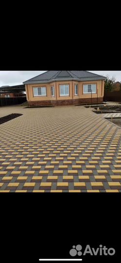 Тротуарная плитка брусчатка