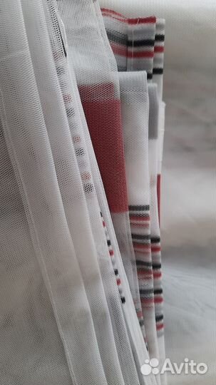 Шторы тюль 2 шт. по 2,5 х 4 м