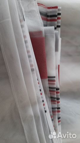 Шторы тюль 2 шт. по 2,5 х 4 м