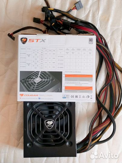 Блок питания Cougar STX650 CGR ST-650 черный