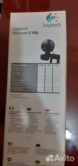 Веб-камера Logitech Webcam C160