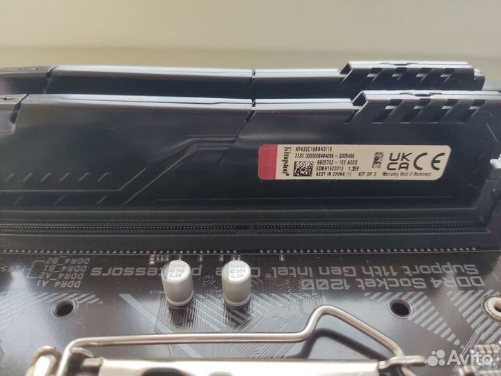 Комплект i5-10400F + B560 + 16GB DDR4