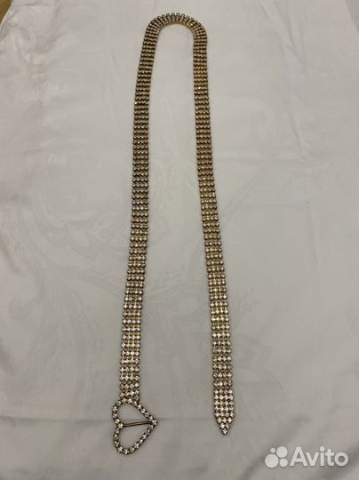 Пояс из страз