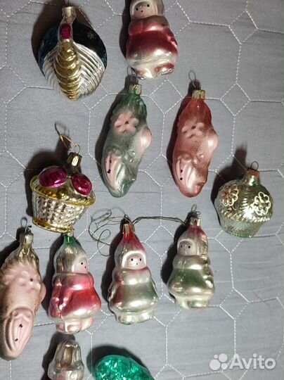 Елочные игрушки СССР