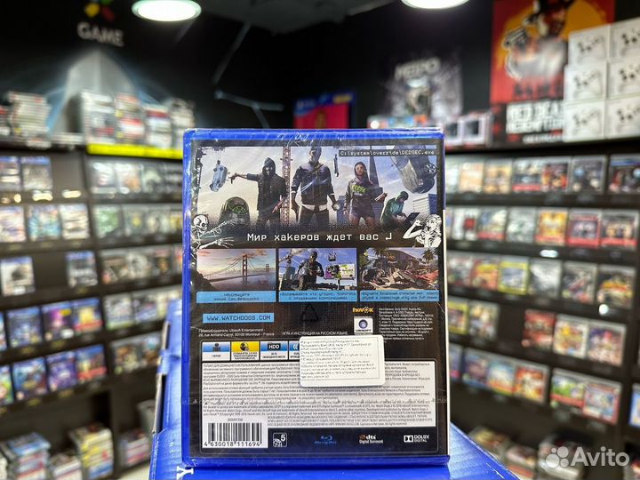 Игры для PS4: Watch Dogs 2