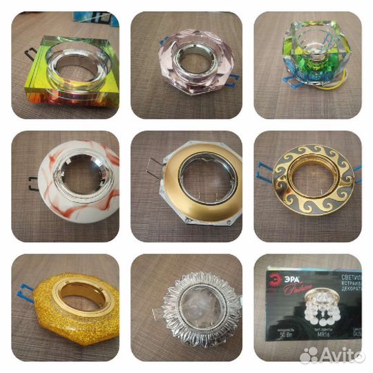 Светильник встроенный декоративный потолочный точе