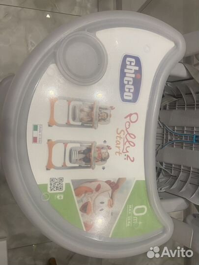 Стульчик для кормления chicco polly 2 start