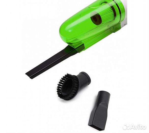 Пылесос ручной Kitfort KT-523-3 600Вт белый/зелены