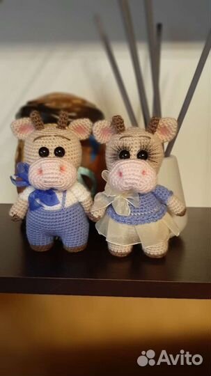 Вязанные игрушки. Животные