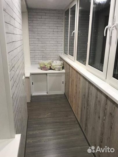 Пластиковый балкон с установкой