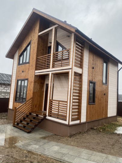 Дом 100 м² на участке 9 сот.