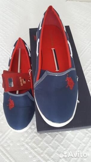 Слипоны от U.S. Polo Assn. Размер 39