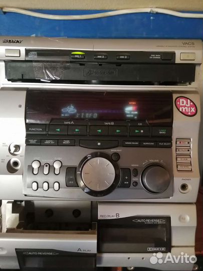 Музыкальный центр sony mhc