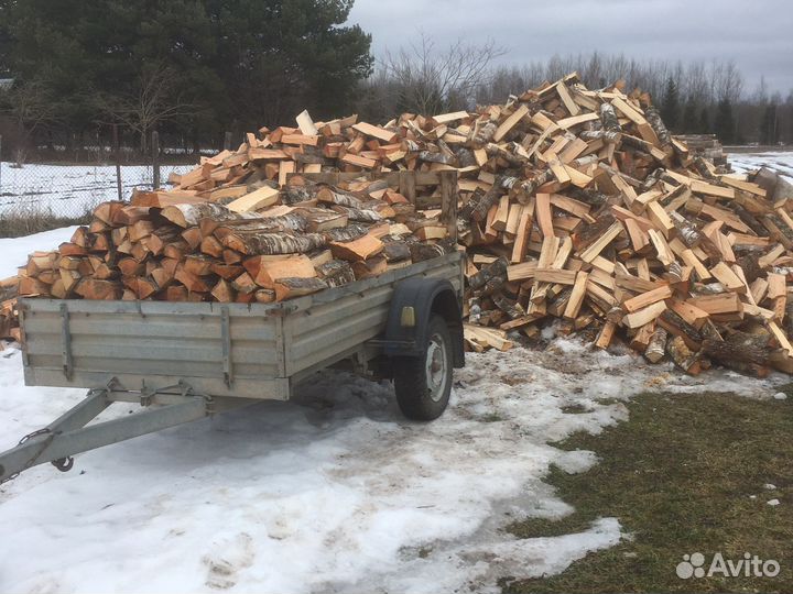 Дрова колотые
