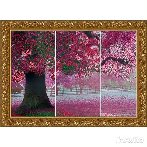 Сакура схема вышивки